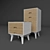 TAHA 03 Furniture Set: Pack of 3 3D model small image 1