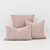 3D Model Cushions Set with Realistic Textures 3D model small image 1