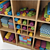 Yoga Storage Rack: Colorful & Monochrome Options 3D model small image 2