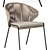 Modern Outdoor Chair: Manutti Radius 3D model small image 9