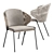 Modern Outdoor Chair: Manutti Radius 3D model small image 11