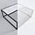 Elegant Tea Table, 100x100x40 3D model small image 2