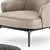 Modern Elegance: Minotti Leslie Armchair 3D model small image 3