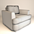 Millie Chair: Stylish and Comfortable Seating 3D model small image 3