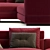 Elegant Minotti Alexander Sofa 3D model small image 2