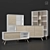 La Forma Quatre Furniture Set 3D model small image 1