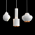 ARTEK Pendant Lamps Collection: A333, A110, A338 3D model small image 1