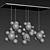 Modern Bubble LED Pendant Lamp 3D model small image 2