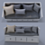 IKEA Hemnes Bed Set: JOFRID, HARORT, ANGSLILJA, VEKETAG, AINA 3D model small image 1