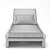 RH Outdoor Sebastian Chaise Lounge 3D model small image 3