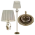 Maytoni Battista RC011 Floor Lamp 3D model small image 1