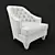 Fratelli Barri MESTRE Chair 3D model small image 2