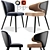 Modern Aston Chair - Sleek and Stylish 3D model small image 1