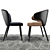 Modern Aston Chair - Sleek and Stylish 3D model small image 2