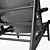 Rugged Hunting Lodge Chair 3D model small image 2