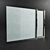 Elegant Glass Shower Door 3D model small image 1