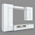 Dubai Wall Unit: Modern, Sleek Design 3D model small image 2