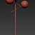 Bolle Gallotti Floor Lamp 3D model small image 3