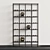 Industrial Iron Wine Rack: 3-Bottle Holder 3D model small image 3