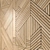 Sleek Wooden Wall Panel 3D model small image 1