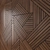 Wooden Wall Panel 2500x2500 mm 3D model small image 2