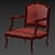 Elegance Redefined: Moda Hypnose Armchair 3D model small image 3