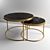 ZARA Home Coffee Table: Modern Design 3D model small image 1