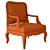 VALMORI Elisabeth Armchair - Modern Italian Design 3D model small image 2