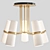 Elegant Luse Chandelier: 2013 Edition 3D model small image 1