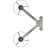 Product Title: Newport 3142 Wall Sconce 3D model small image 3