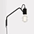 Black Swing Arm Wall Lamp
Sleek Black Swing Arm Lamp
Modern Swing Arm Wall Lamp
Versatile Black Wall Lamp 3D model small image 3