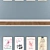 Set of 4 Wall Paintings with 4 Frame Options

Title: Versatile Wall Art Set 3D model small image 3