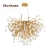 Divinare Salice Crystal Chandelier 3D model small image 2