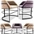 Retro Vibes Dining Chair 3D model small image 1