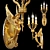 Graceful Bronzeway Sconce 3D model small image 1