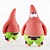 Patrick Star Toy - Your Goofy Sea Friend 3D model small image 3
