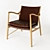 Elegant Finn Juhl Model45 Chair 3D model small image 1