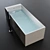 Splendia Square Bathtub 3D model small image 2