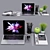 Elegant MacBook Pro with Decorative Accents 3D model small image 1