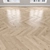 Light Oak Parquet: Herringbone, Linear, Chevron 3D model small image 2