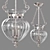 Finsbury Park Pendant: Polished Nickel 3D model small image 1