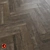 Grusha Wood Tile: Textured Brown Floor Option 3D model small image 2