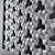 Unique Abstract Wall Panel 3D model small image 1