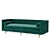 Modern Classic Chelsea Sofa 3D model small image 1