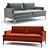 Modern West Elm Andes Sofa - 3D Model 3D model small image 1