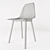 Modern Canndale Dining Chair: Elegant Design & Solid Beechwood Legs 3D model small image 3