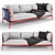 Modern UVW Unwrapping Can Sofa 3D model small image 1