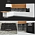 Sleek Luna Kitchen: Modern Elegance 3D model small image 1