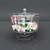 Elegant Glass Candy Box: Sweetness in Style 3D model small image 1