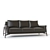 Sleek Natuzzi SVEVO Sofa 3D model small image 1